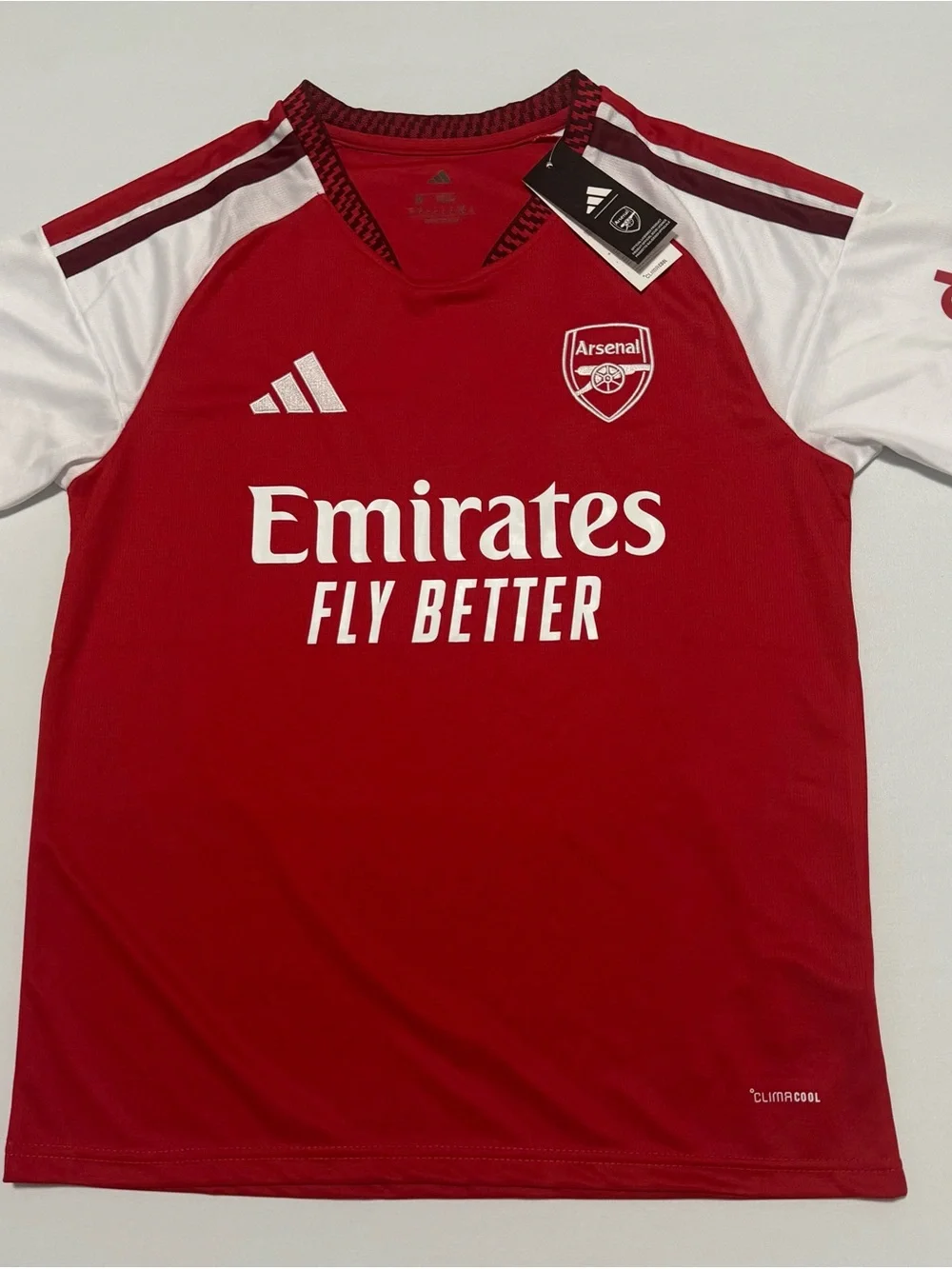 adidas Arsenal 2026Men’s Red and White Home Jersey